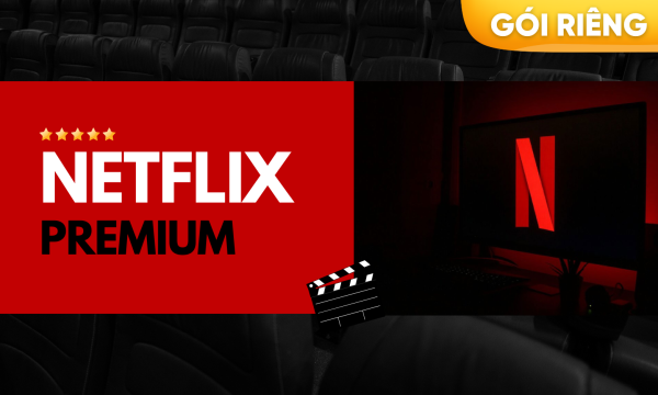 Netflix Premium dùng riêng